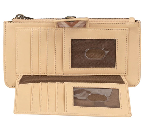 STS Ranch Basic Bliss Buckskin Haley Bifold Wristlet #6714