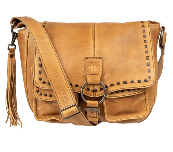 STS Ranch Bandera Tan Saddle Hobo Bag #6717