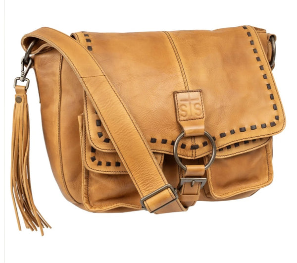 STS Ranch Bandera Tan Saddle Hobo Bag #6717