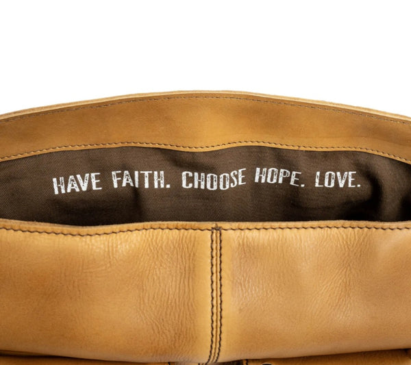 STS Ranch Bandera Tan Saddle Hobo Bag #6717