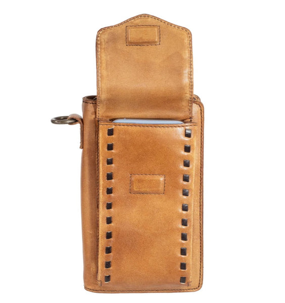 STS Ranch Bandera Tan Quickdraw Crossbody Wallet #6720