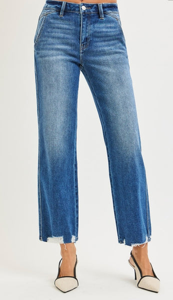 Risen Straight Leg Ankle Crop #6729