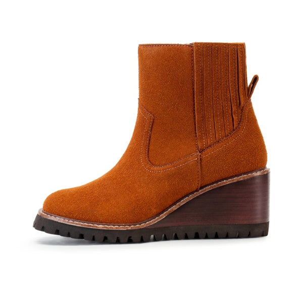 Immix Chestnut Wedge Bootie #6834