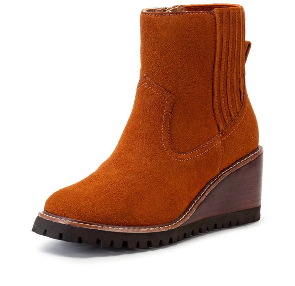 Immix Chestnut Wedge Bootie #6834