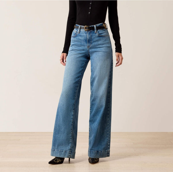 Ariat High Rise Revel Vilma Ultra Stretch Wide Leg Jean #6835