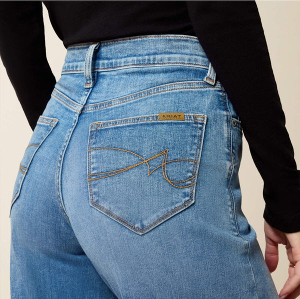 Ariat High Rise Revel Vilma Ultra Stretch Wide Leg Jean #6835