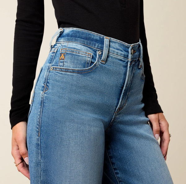 Ariat High Rise Revel Vilma Ultra Stretch Wide Leg Jean #6835