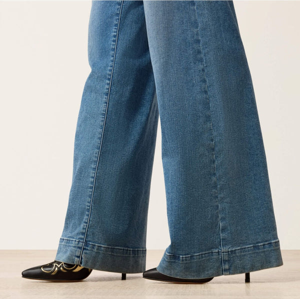 Ariat High Rise Revel Vilma Ultra Stretch Wide Leg Jean #6835