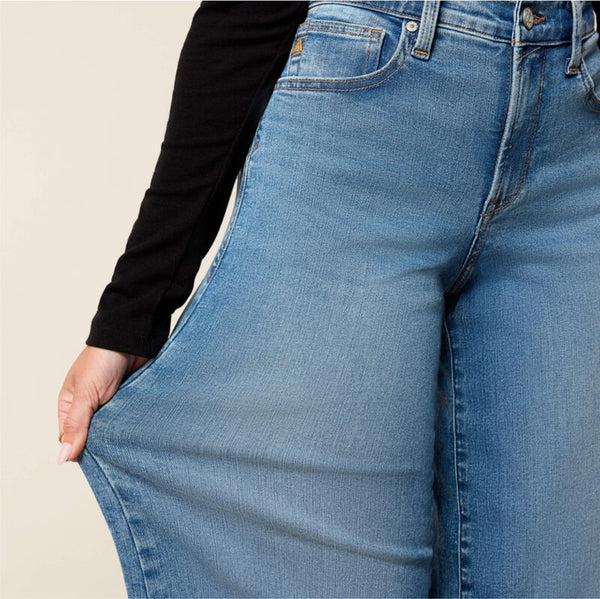 Ariat High Rise Revel Vilma Ultra Stretch Wide Leg Jean #6835