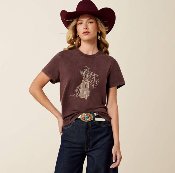 Ariat Rebel With A Cause Tee #6849