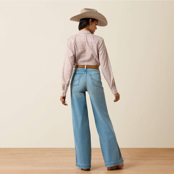 Ariat Ultra High Rise Luana Wide Leg Jean #6860
