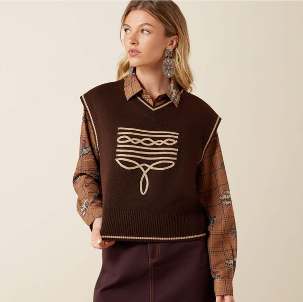 Ariat Wichita Sweater Vest #6883