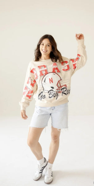Nebraska Homefield Lantern Crew Sweatshirt #6889