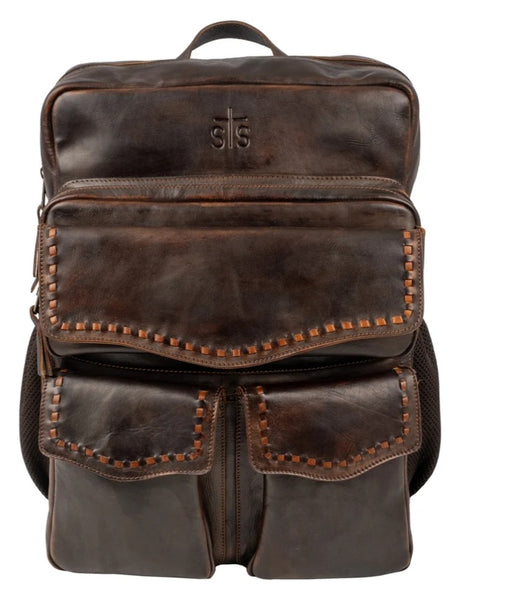 STS Ranch Bandera Chocolate Backpack #6906