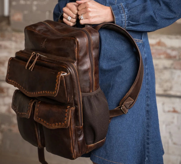 STS Ranch Bandera Chocolate Backpack #6906