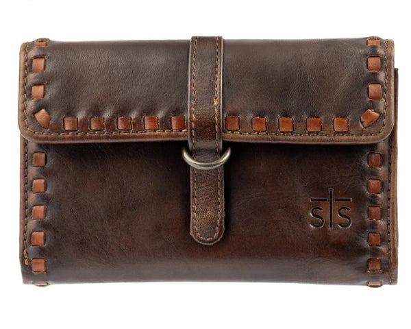 STS Ranch Bandera Chocolate Tillie Wallet #6905
