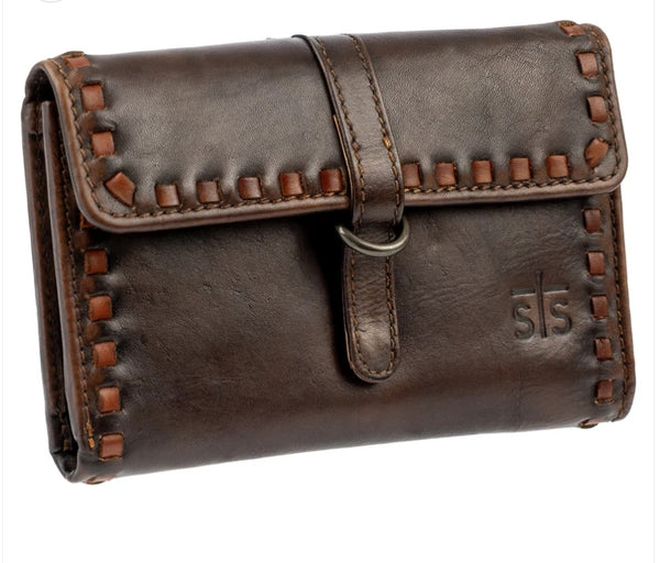 STS Ranch Bandera Chocolate Tillie Wallet #6905