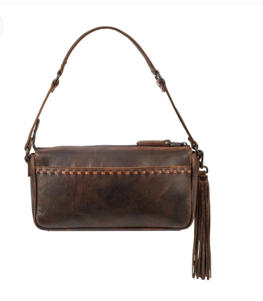 STS Ranch Bandera Chocolate Shoulder Bag #6910
