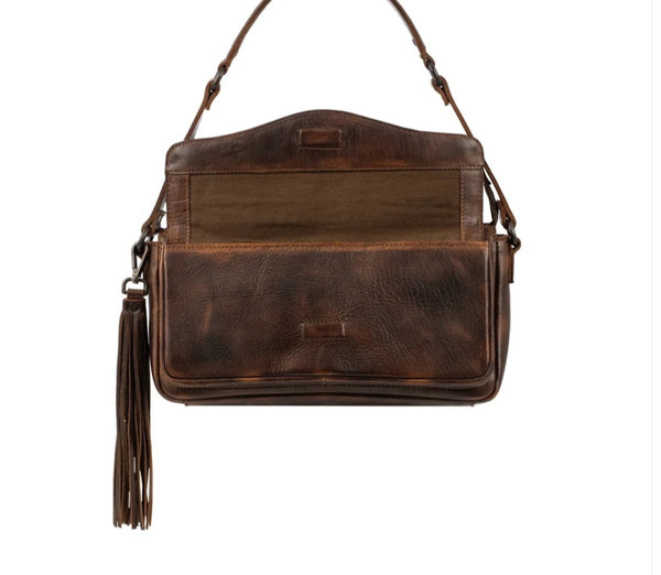 STS Ranch Bandera Chocolate Shoulder Bag #6910