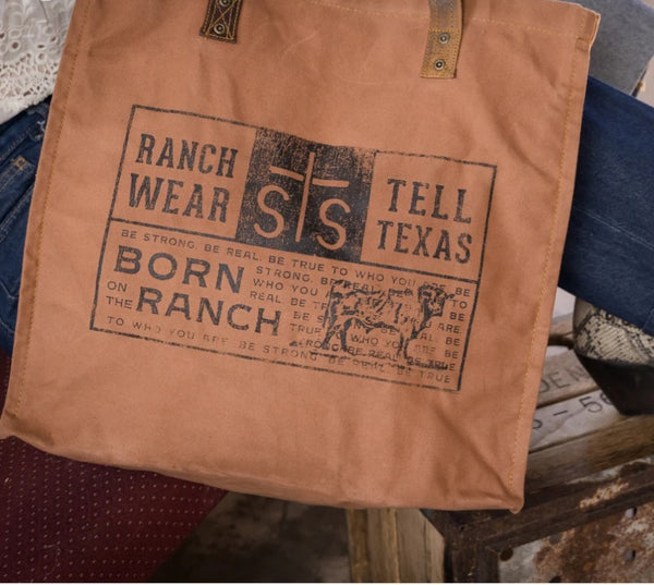 STS Ranch Surplus Small Tote #6915