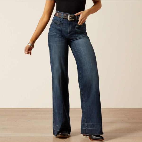 Ariat Ultra High Rise Jill Wide Leg Jean #6916