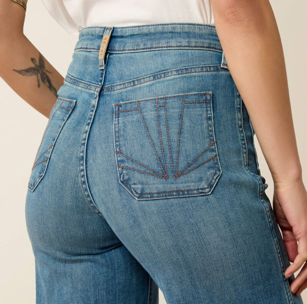 Ariat Ultra High Rise Mavis Wide Leg Jean #6947