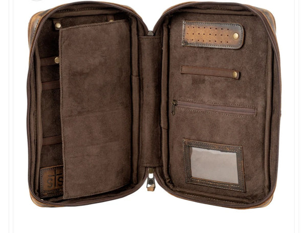 STS Ranch Cowhide Squash Jewelry Case #6949