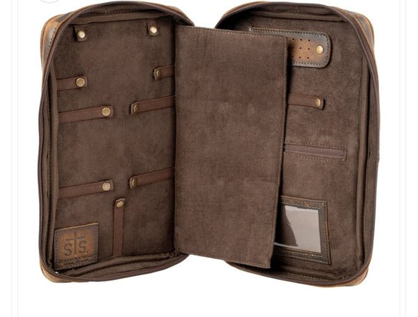 STS Ranch Cowhide Squash Jewelry Case #6949