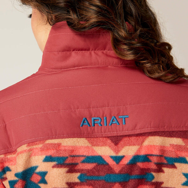 Ariat Prescott Fleece Jacket in Campfire Print #5132