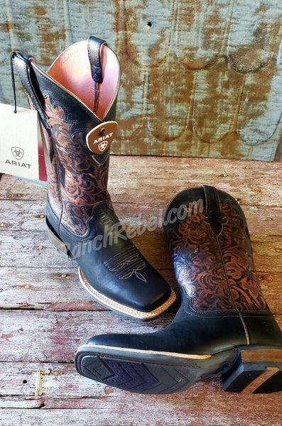 ariat-fiona-midnight-black-floral-embossed-boot-4367