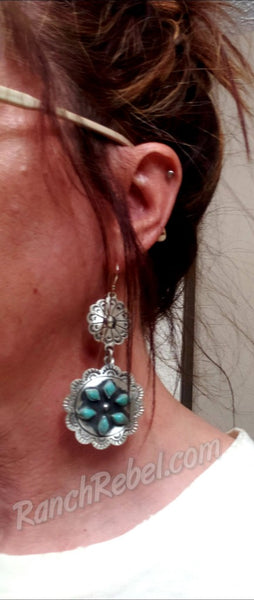 sterling-turquoise-round-concho-earrings-4475