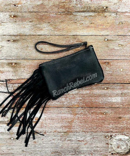 pendleton-fringe-wristlet-bag-in-black-4965