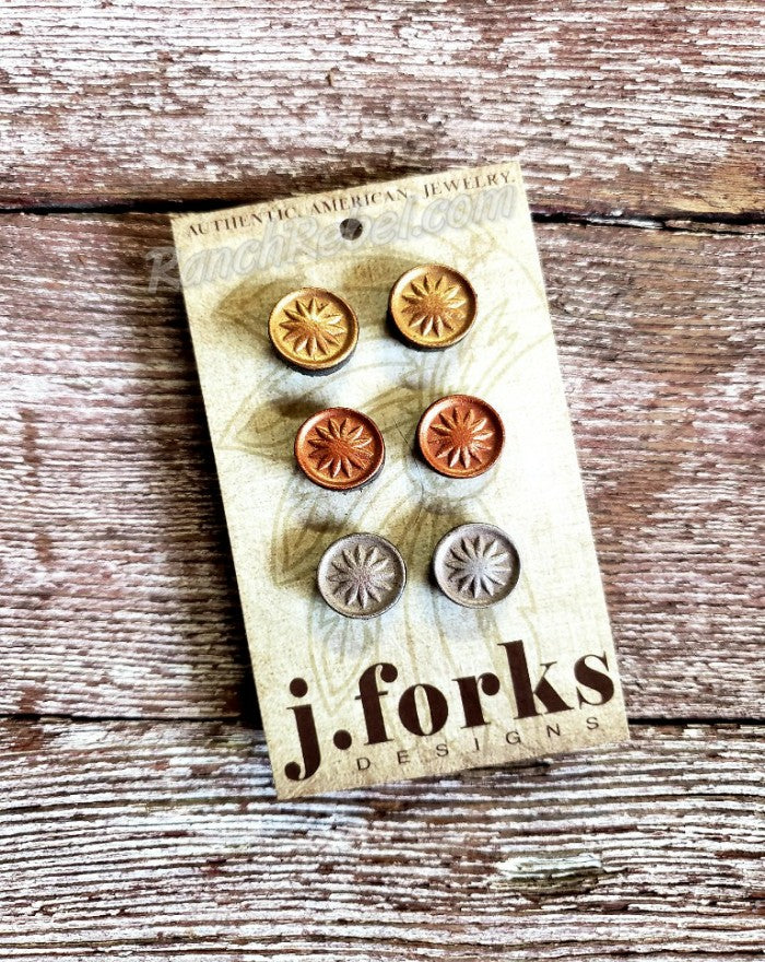 j-forks-leather-post-earrings-trio-metallics-3889